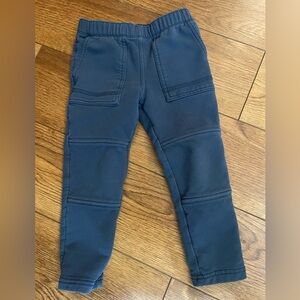 Tea Collection Playwear Stretch Pants size 4 Navy